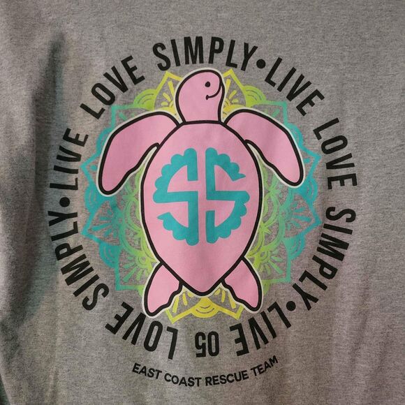 Women's XL Simply Southern Cropped Long Sleeve Tee - Picture 5 of 5